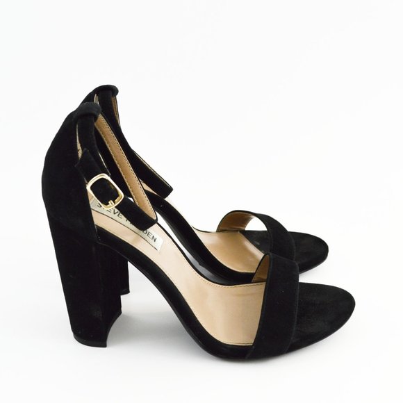 Steve Madden Suede Heels #194-10 - Picture 3 of 5